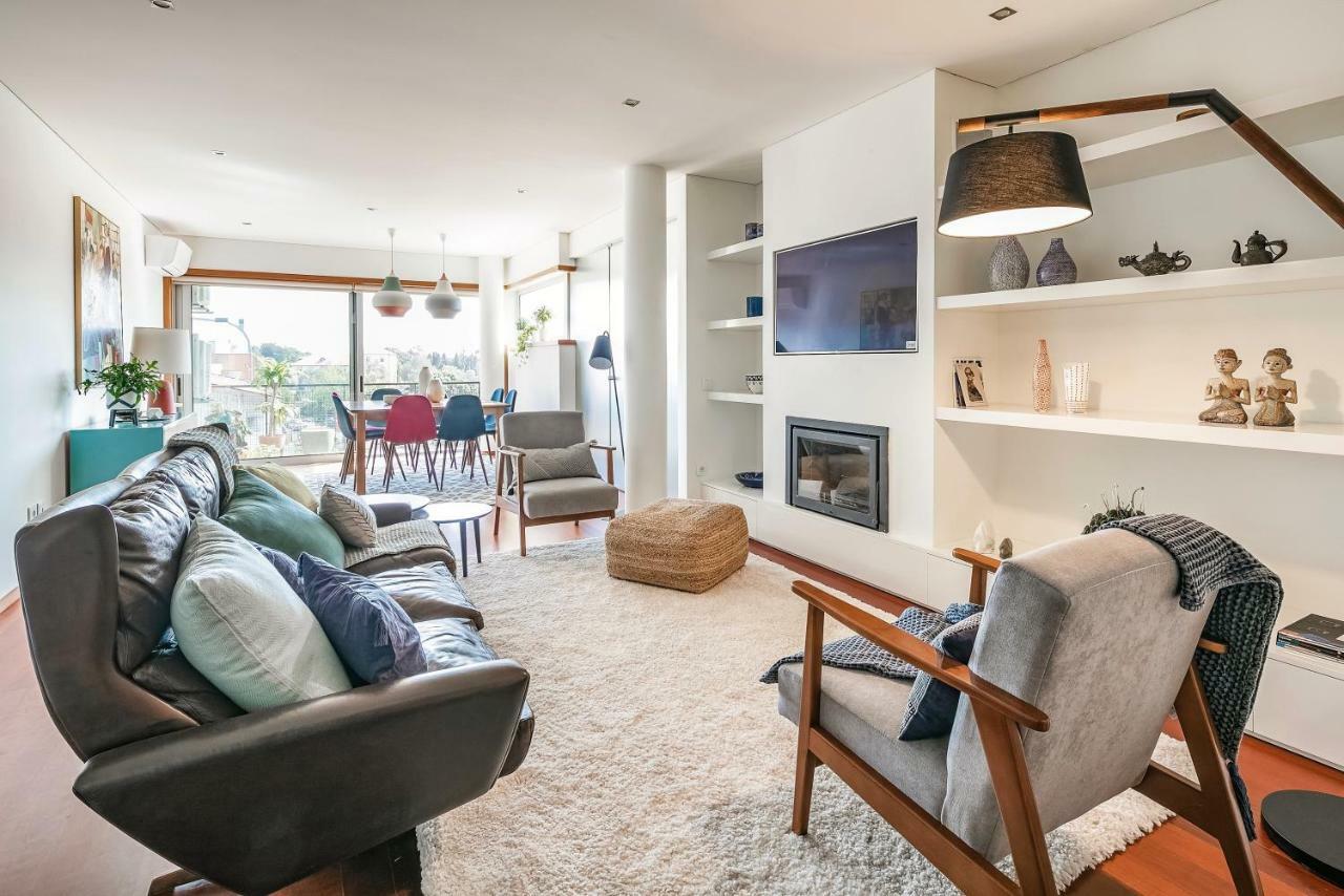 Ferienwohnung Charming Bonfim Penthouse Porto Exterior foto